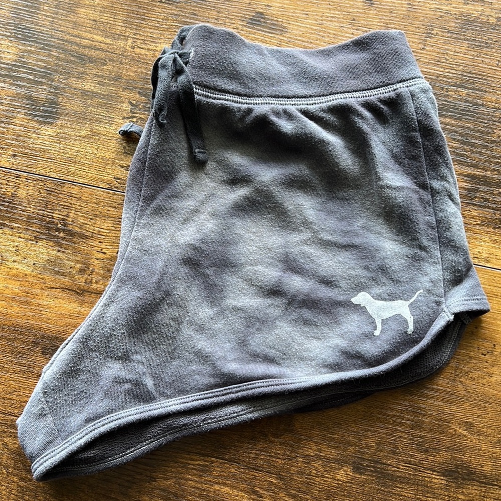 VS PINK Gray Tie Dye Shorts - M